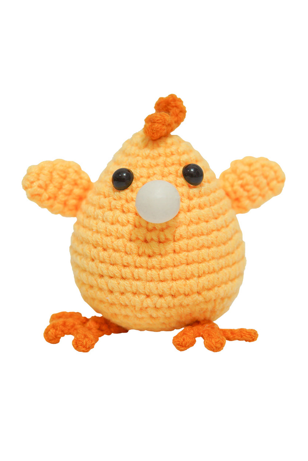 Yellow DIY Crochet Kit Chicken Doll Crochet Kit