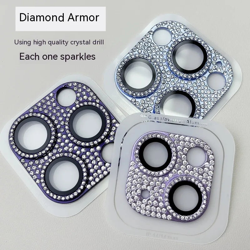 Diamond-embedded Eagle Eye Lens Protector