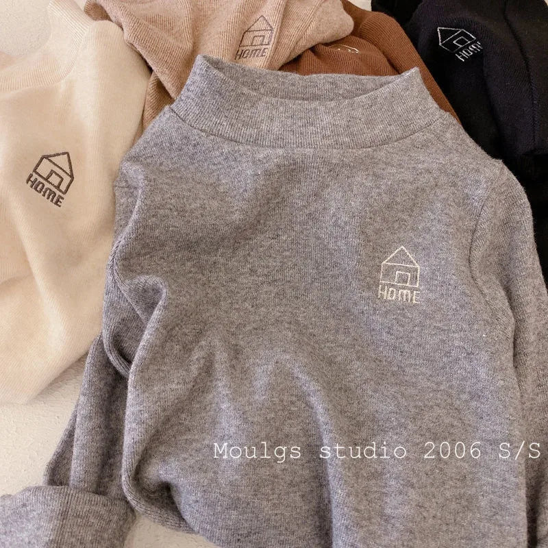 Casual Elegant Cartoon Cotton Cotton Cashmere Sanding T-shirts & Shirts