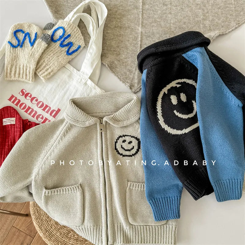 children's clothing autumn and winter clothing children's winter New sweater coat top boys and girls sweater 5619